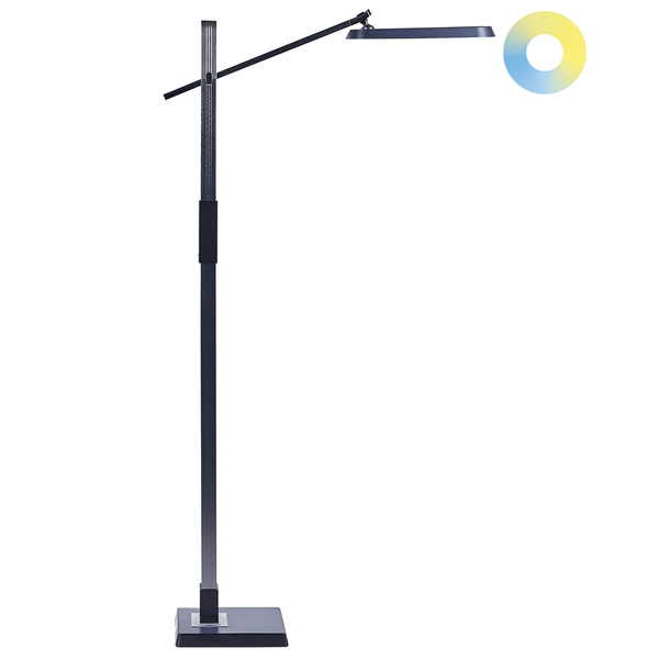 Stehleuchte mit verstellbarem Arm