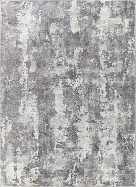 Abstrakt Moderner Teppich Grau 200x275 cm DONNA
