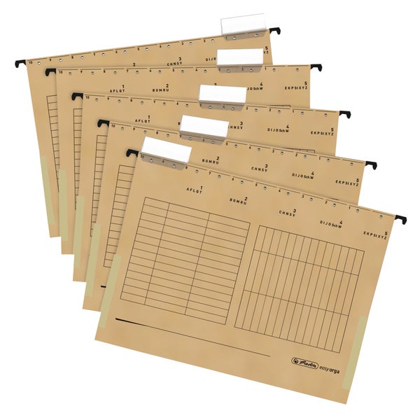 Herlitz Hängetasche A4 natron 5er Set