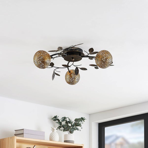 Wandleuchte mit den Maßen 130 mm Höhe, 65 mm Breite und 95 bis 160 mm Ausladung