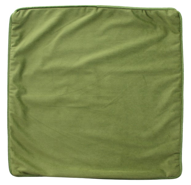 FRANK FLECHTWAREN|Kissenhülle Green Flowers, 44 x 44 cm, POLYESTER