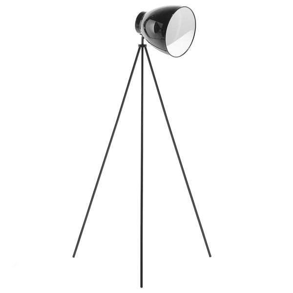 Stehlampe TAMEGA Metall Schwarz