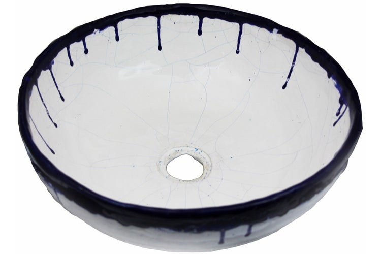 Aufsatzwaschbecken aus Keramik