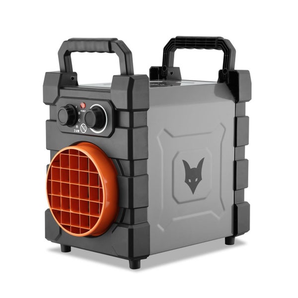 3 Kilowatt Elektroheizer mit Tragegriff