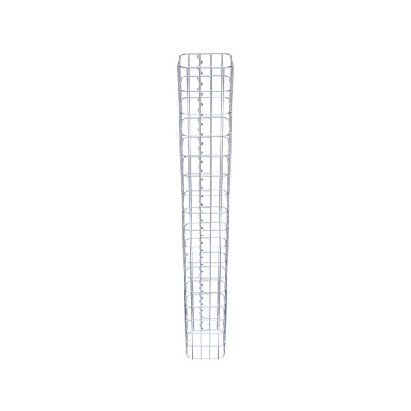 Gabionensäule 22 x 22 cm, MW 5 x 10 cm eckig - Höhe: 1,70 m