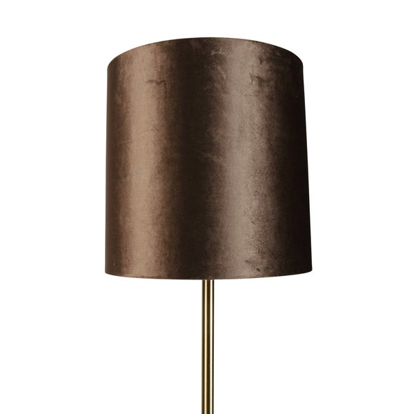Stehleuchte mit Stoffschirm
