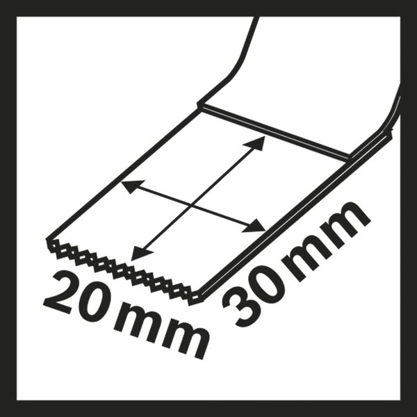 Bosch 5x BIM Tauchsägeblatt Starlock AIZ 20 AB Wood and Metal - 2608661628