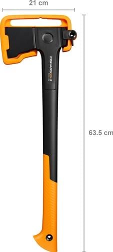Fiskars Spalthammer mit einer Länge von 63,5 cm und einer Breite von 21 cm