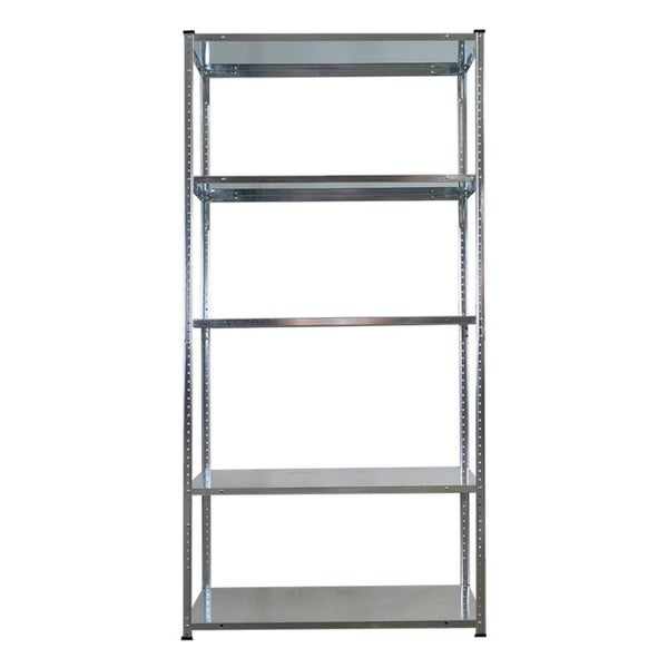 Metallregal mit fünf Regalböden für Lagerzwecke