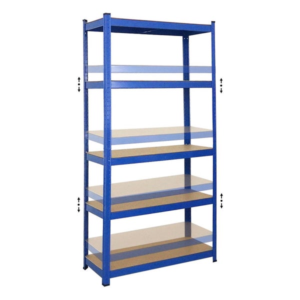 PROREGAL Schwerlastregal Ragnar HxBxT 180 x 90 x 40 cm Fachlast 175 kg Blau