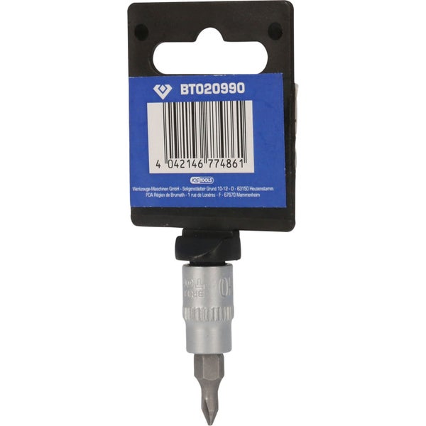 BRILLIANT TOOLS 1/4 PH Kreuzschlitz Bit-Stecknuss PH0 - BT020990