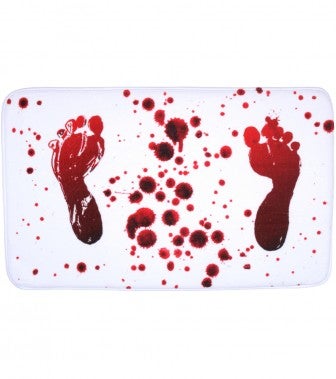 Badteppich Blood Feet 50 x 80 cm