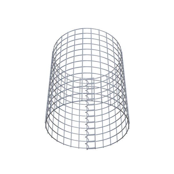 Gabionensäule Durchmesser 47 cm MW 5 x 5 cm rund - Höhe: 60 cm