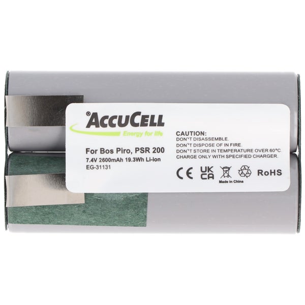 Akku passend für Bosch Prio Akku PSR 200 Li-ion 7,2-7,4 Volt 2600mAh 19,3Wh