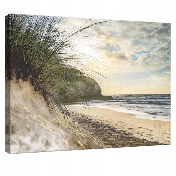 Bilder Strand Meer Leinwandbild Wandbild Wanddeko Schlafzimmer 120X80 cm