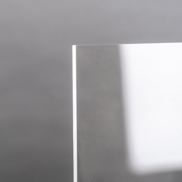 4mm Acrylglas | PMMA XT | transparent | glasklar | UV beständig | beidseitig foliert | im Zuschnitt Acrylglas 2er Set  20x20 cm