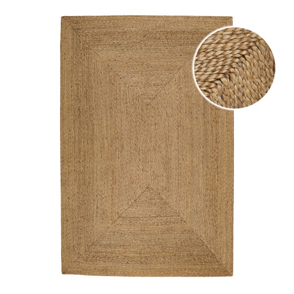 Collins Jute-Teppich – schwer, klar, handgewebt 160x230 cm