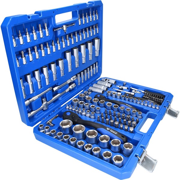 BRILLIANT TOOLS Steckschlüssel-Satz 172tlg. 1/4 3/8 1/2 - BT023172