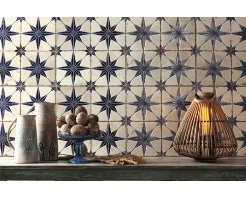 Wand- und Bodenfliese FS Star LT blue 45x45 cm
