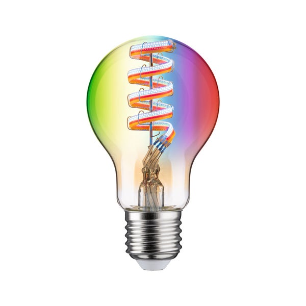 Filament 230V Smart Home Zigbee 3.0 LED Birne E27 470lm 6,3W RGBW+ dimmbar Gold