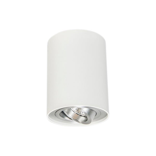 Zylindrische Deckenleuchte mit drehbarem Leuchtmittel