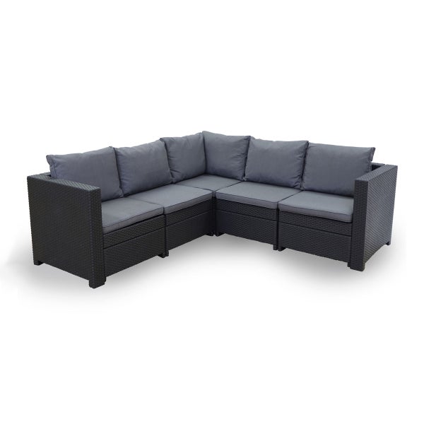 Keter Provence GartenLounge, EckSofa anthrazit Inkl. HORNBACH