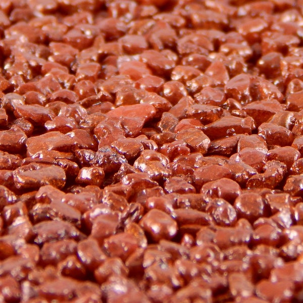 Terralith Metallic - Steinteppich rot für 1 qm - außen -