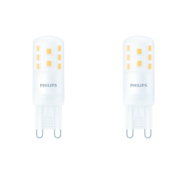 Philips LED Lampe G9 Brenner 3,7W 470lm 2700K Doppelpack