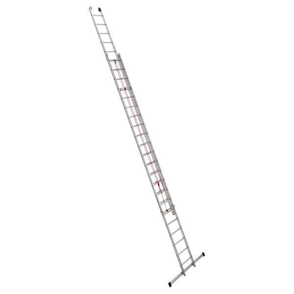 Ausziehbare Mehrzweckleiter aus Aluminium