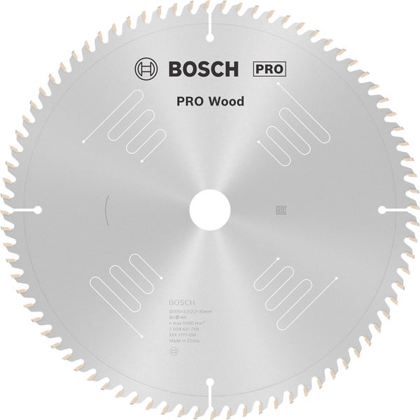Bosch PRO Wood Kreissägeblatt 305 x 3,2 x 30 mm - 2608641769