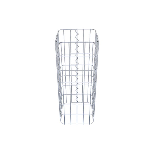 Gabionensäule 27 x 27 cm, MW 5 x 10 cm eckig - Höhe: 0,70 m