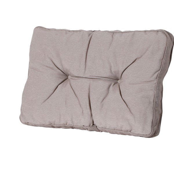 Florance Rückenkissen Panama taupe - Ca. 43x73 cm - 2er-Set