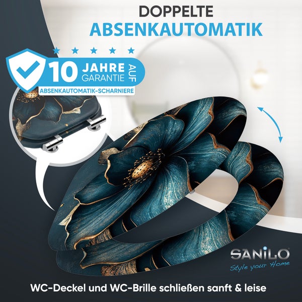WC-Sitz mit Absenkautomatik Bellezza