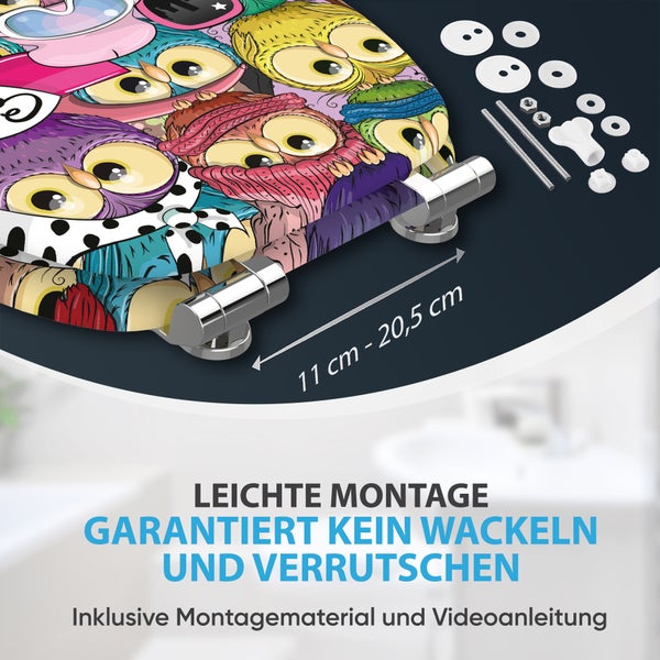 WC-Sitz mit Absenkautomatik Owl