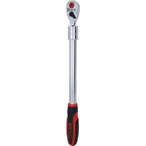 KS Tools Ratsche mit Verlängerung und ergonomischem Griff