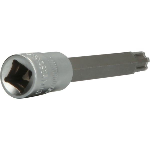 BRILLIANT TOOLS 1/2 RIBE-Bit-Stecknuss 140 mm lang M13 - BT022745