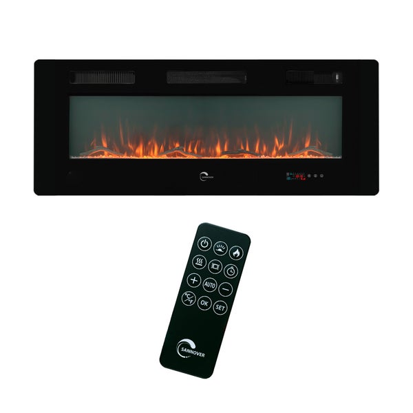 Elektrischer Kamin mit Fernbedienung