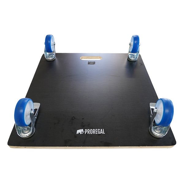 Rollbrett mit Griff und vier Rollen