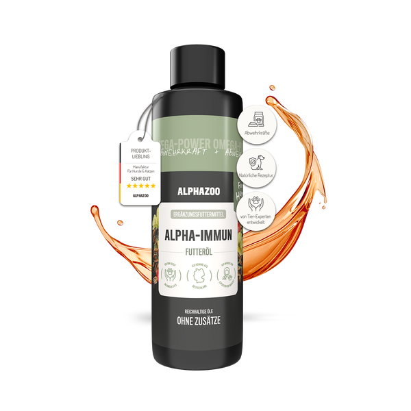 alphazoo Alpha-Immun Futteröl für Hunde 250ml