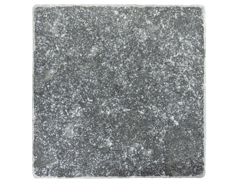 Wohnrausch Marmor Mosaikfliesen BLACK 10 x 10 x 1 cm, getrommelt, grau, braun