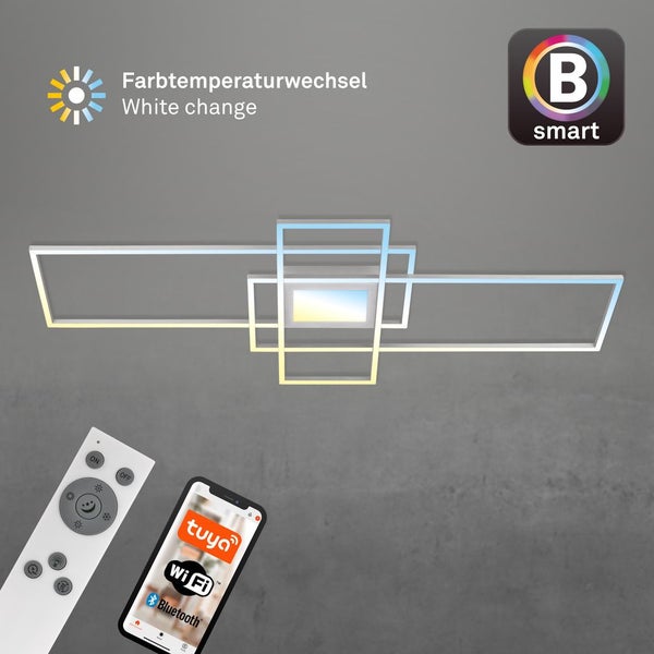 LED Deckenlampe Deckenleuchte Smart Wohnzimmer Dimmbar Fernbedienung CCT
