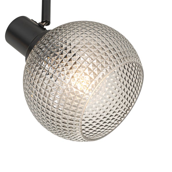 Deckenstrahler mit Glasmuster