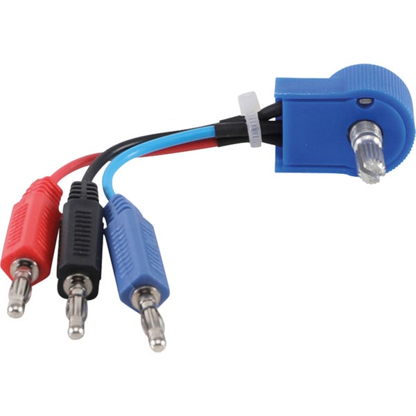 Audiokabel mit drei Anschlüssen und Drehknopf