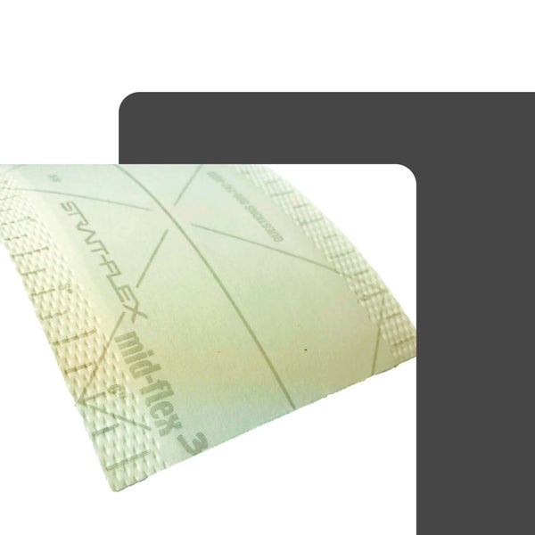 Strait-Flex Mid-Flex 3 Kantenschutzband für den Trockenbau aus Verbundmaterial.
