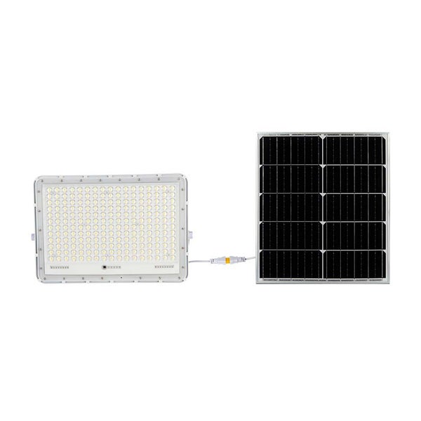 LED-Strahler mit Solarpanel für Außenbereich