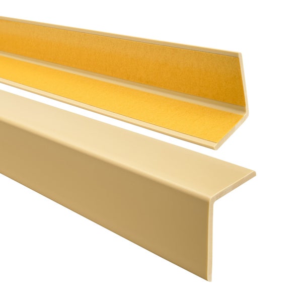 Kunststoff Winkelschiene mit Klebestreifen