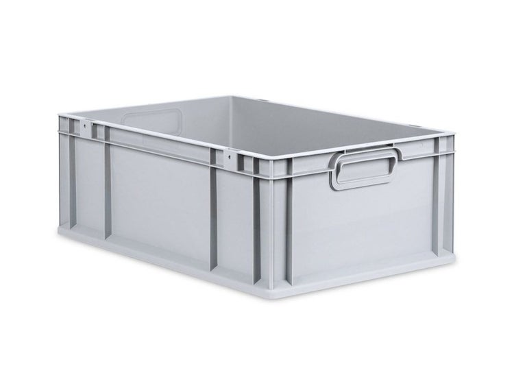 PROREGAL Spar Set 4x Eurobox Nextgen Economy Griffe Geschlossen HxBxT 22 x 40 x 60 cm 44 Liter Eurobehälter Transportbox Transportbehälter