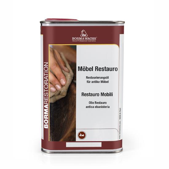 Borma Wachs Meubel Restauro Restaurationsöl Farbe Mittel Holz 1 Liter