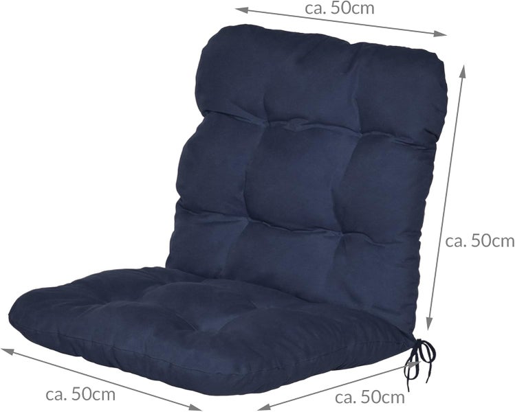 Beautissu Flair NL Niederlehner 100x50x8cm Dunkelblau (6tlg)