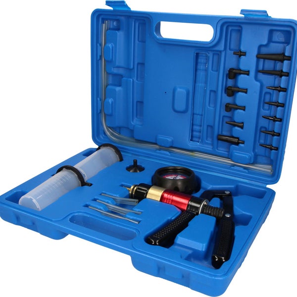 Bremsenentlüfter-Set im blauen Koffer